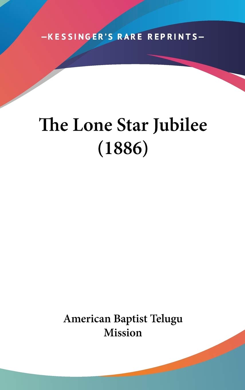 The Lone Star Jubilee (1886) Contemporary literature