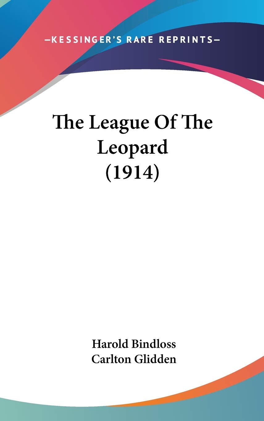 The League Of The Leopard (1914) Contemporary literature
