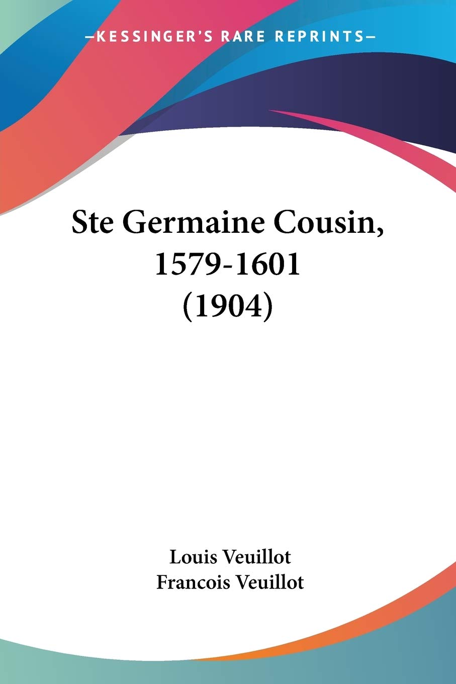 Ste Germaine Cousin, 1579-1601 (1904) International