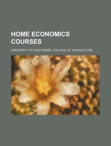Home Economics Courses Books