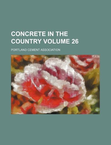 Concrete in the Country Volume 26 Books