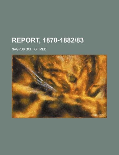 Report, 1870-188283 Books