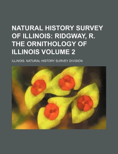 Natural History Survey of Illinois Volume 2 Books