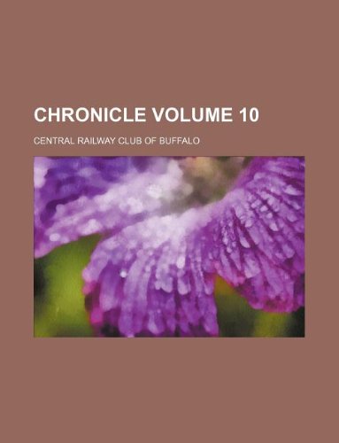Chronicle Volume 10 Books
