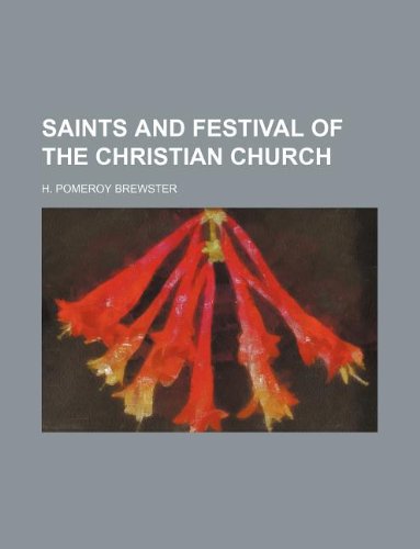 Saints and Festival of the Christian Church Books