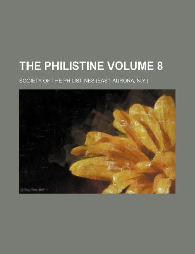 The Philistine Volume 8 Books