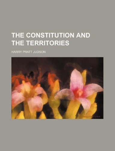 The Constitution and the Territories Books