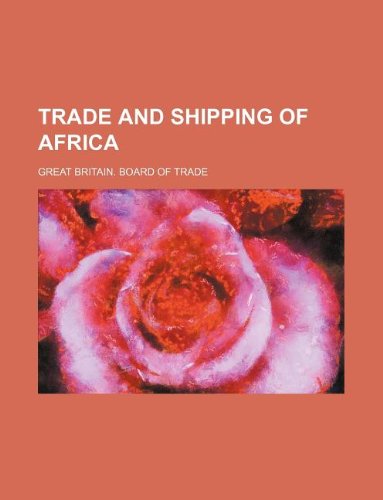 Trade and Shipping of Africa Books