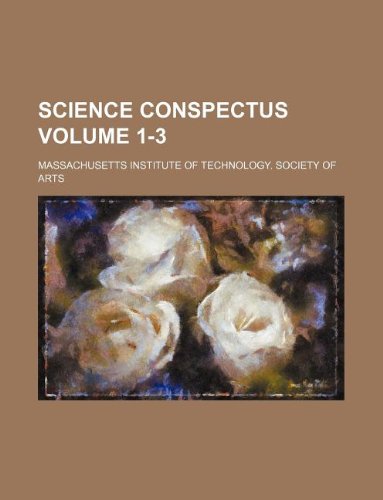 Science Conspectus Volume 1-3 Books