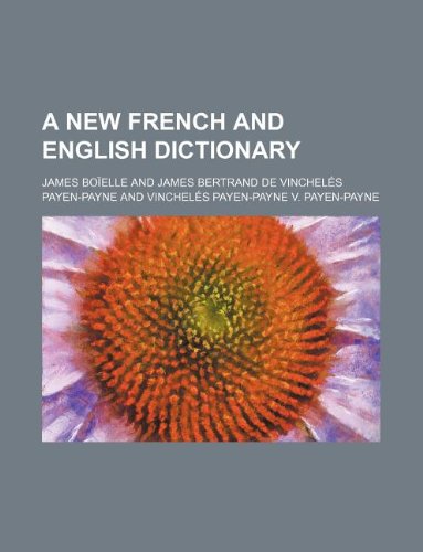 A New French and English Dictionary Books