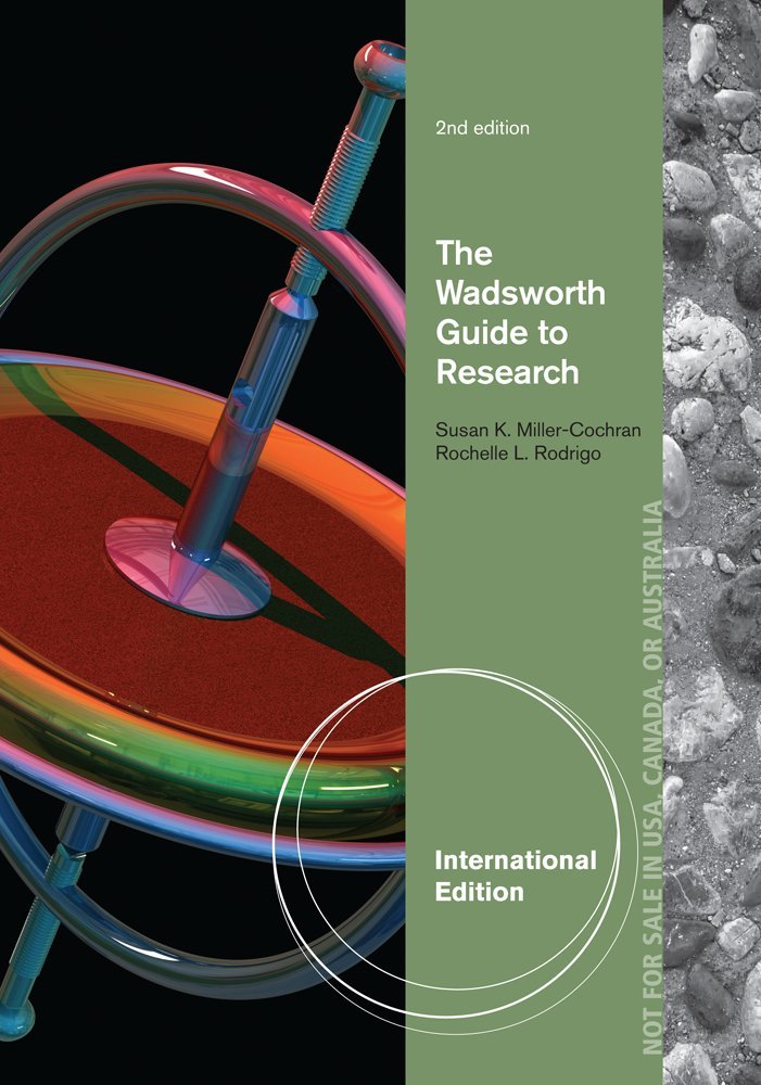 The Wadsworth Guide to Research, International Edition book