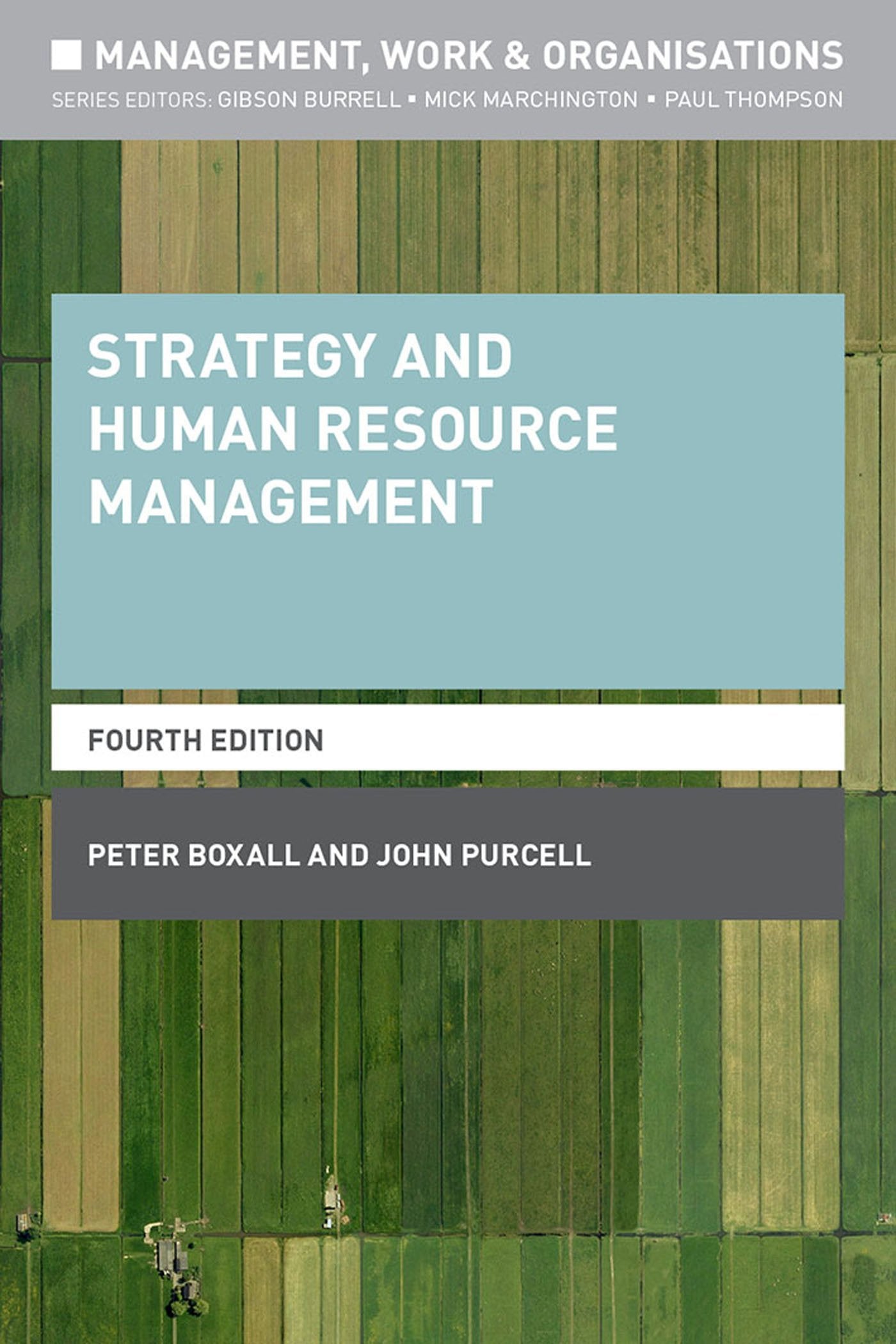 Strategy and Human Resource Management (Management, Work and Organisations) Law
