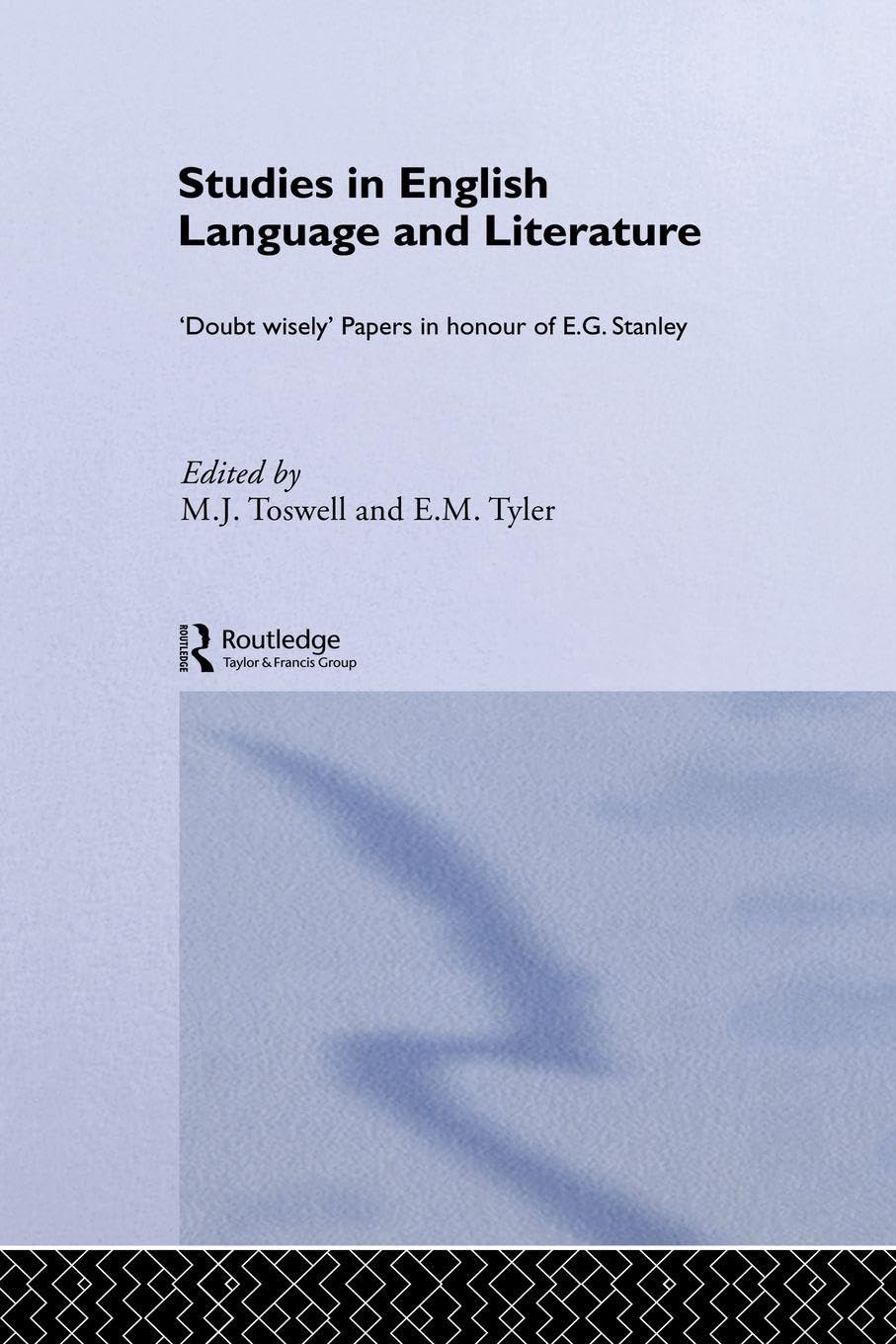 Studies in English Language and Literature Social Sciences
