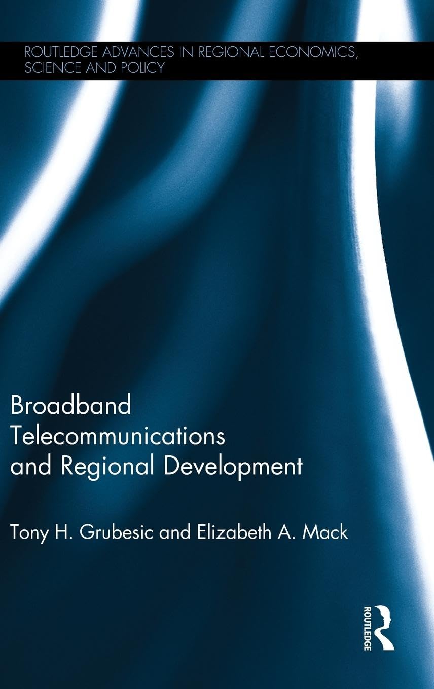 Product Image: Broadband Telecommunications and Regional Development