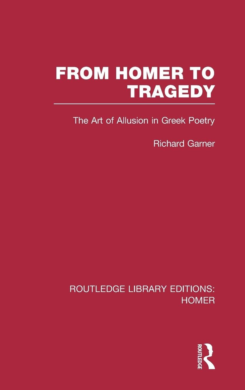 Product Image: From Homer to Tragedy