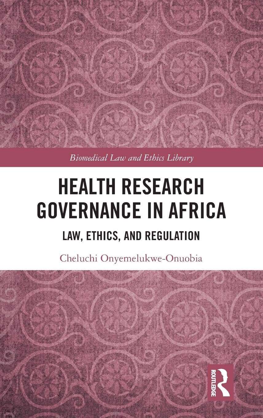 Health Research Governance in Africa Law