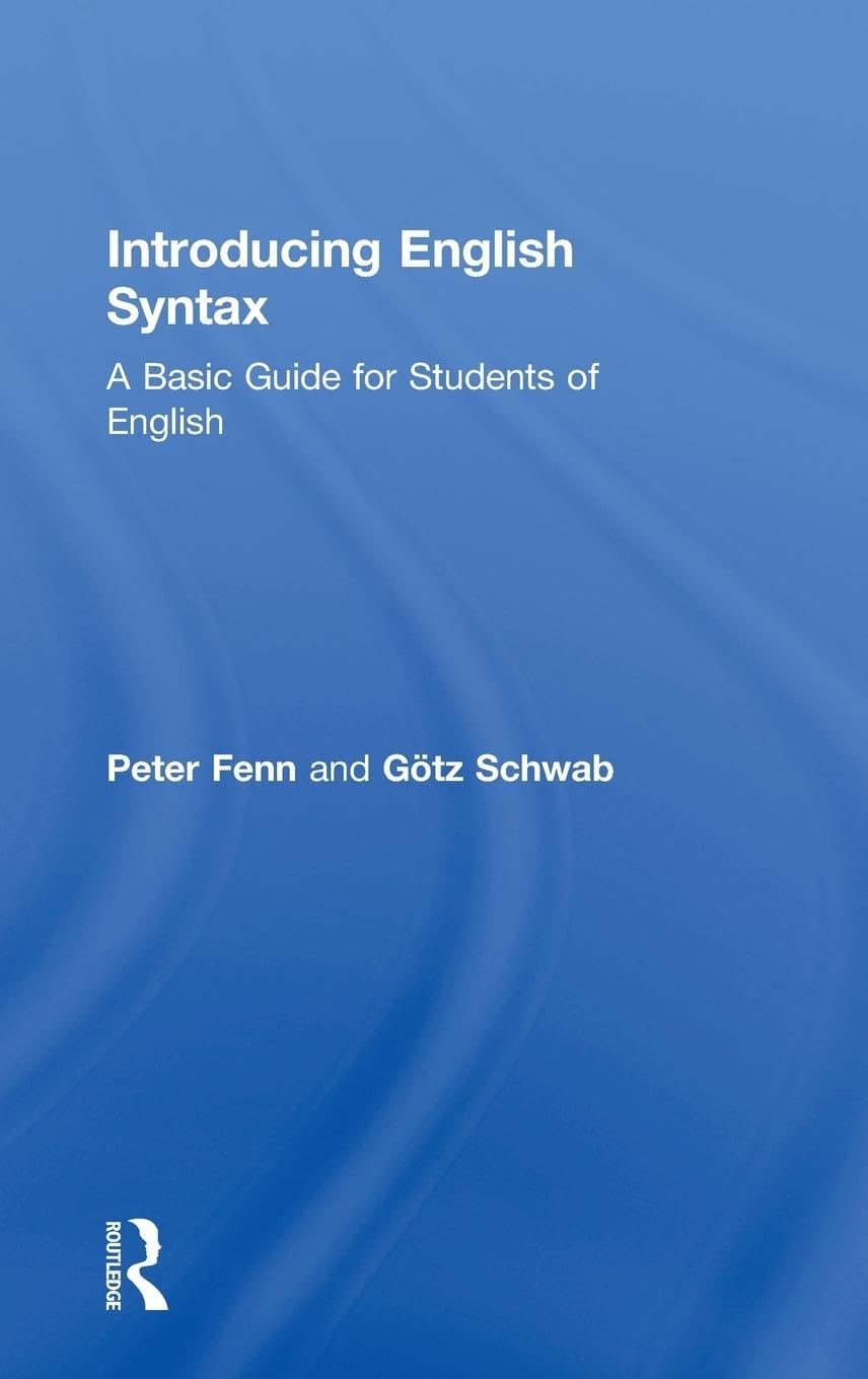 Introducing English Syntax Social Sciences