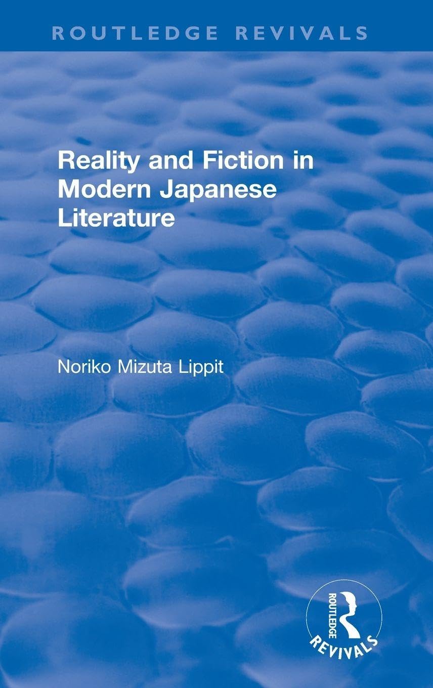 Reality and Fiction in Modern Japanese Literature Books