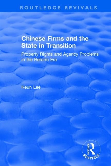 Chinese Firms and the State in Transition Social Sciences