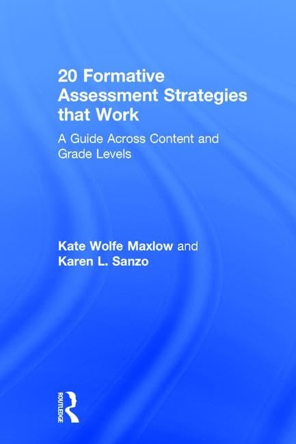 20 Formative Assessment Strategies that Work Business, Finance & Career