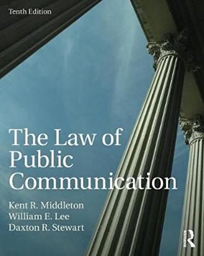 The Law of Public Communication Law