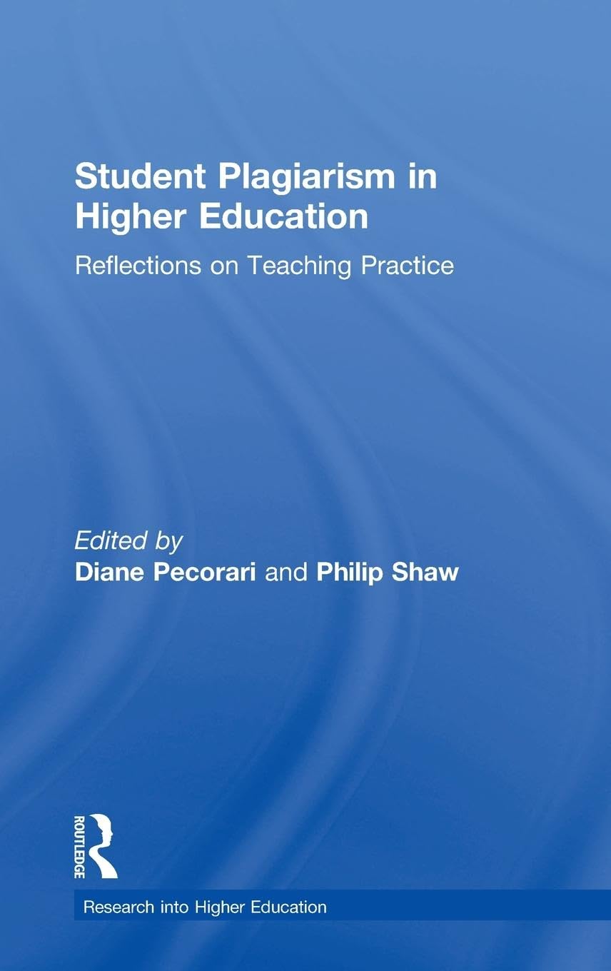 Product Image: Student Plagiarism in Higher Education