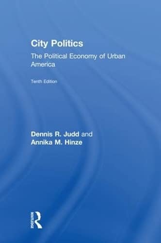 City Politics: The Political Economy of Urban America Social Sciences