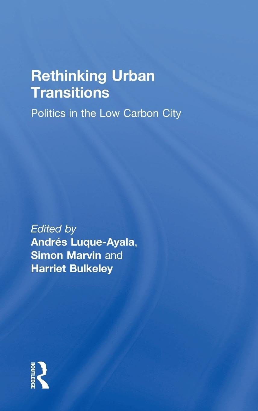 Product Image: Rethinking Urban Transitions