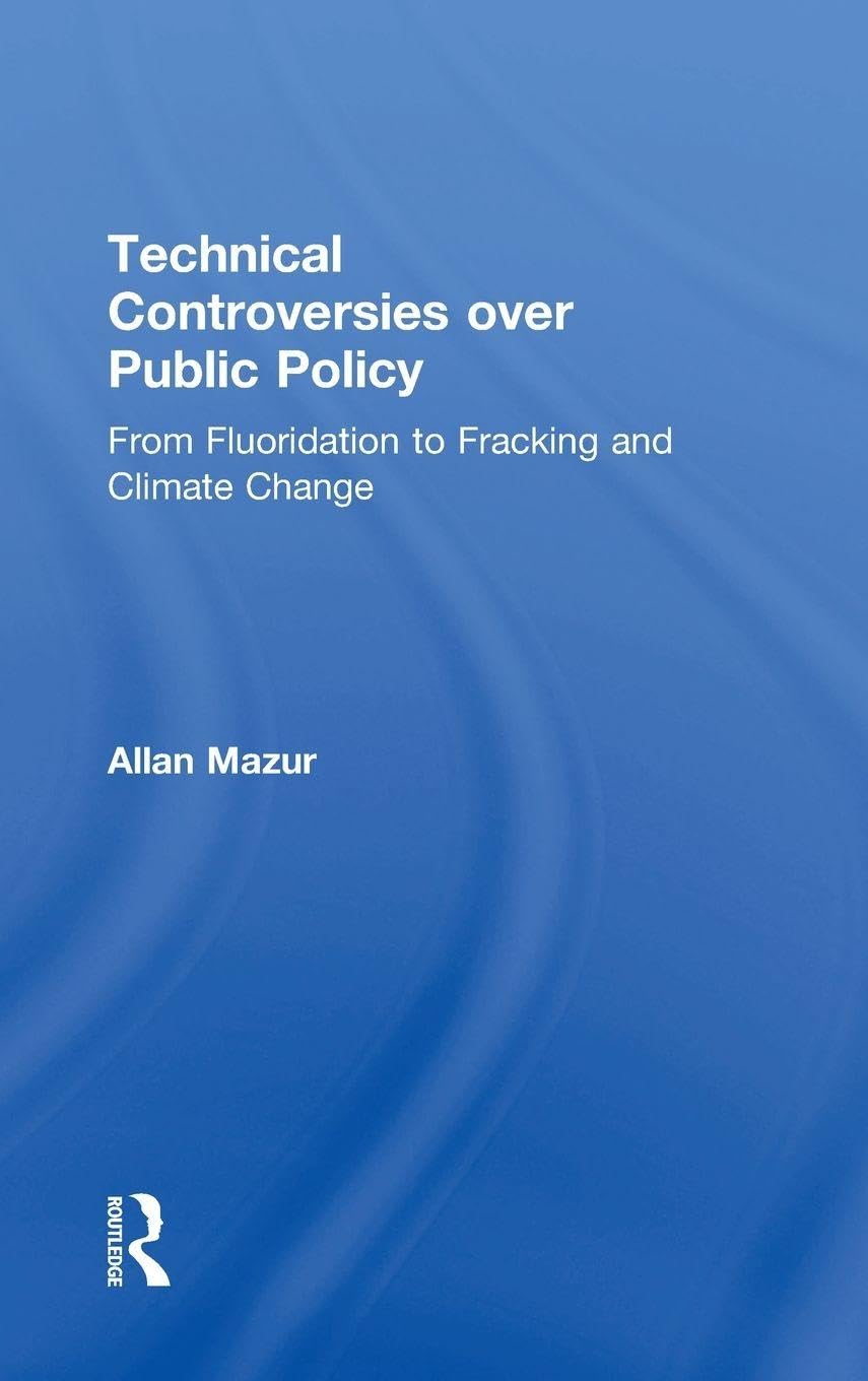 Product Image: Technical Controversies over Public Policy