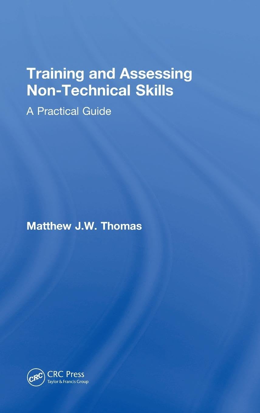 Product Image: Training and Assessing Non-Technical Skills