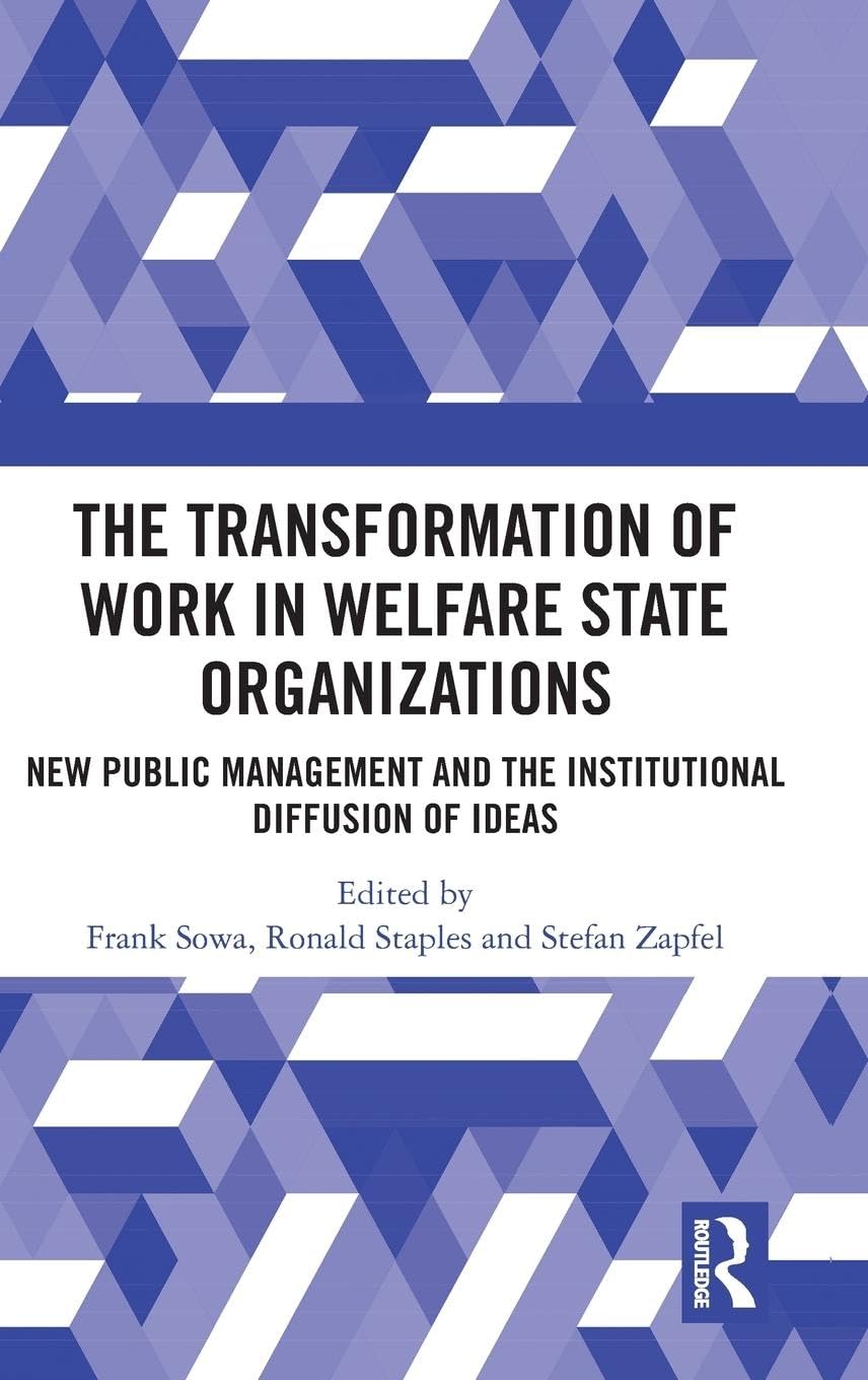 The Transformation of Work in Welfare State Organizations Law