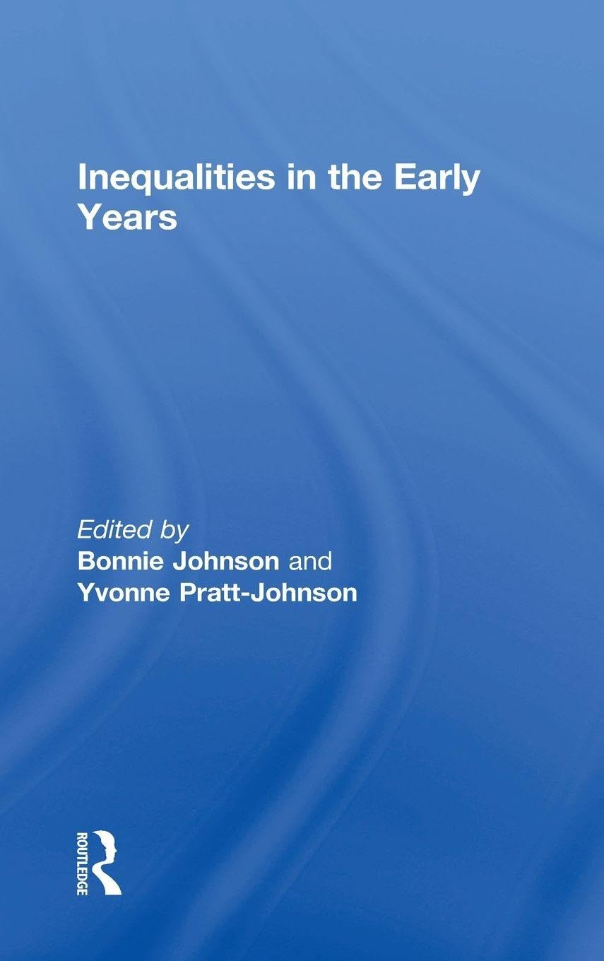 Inequalities in the Early Years Books