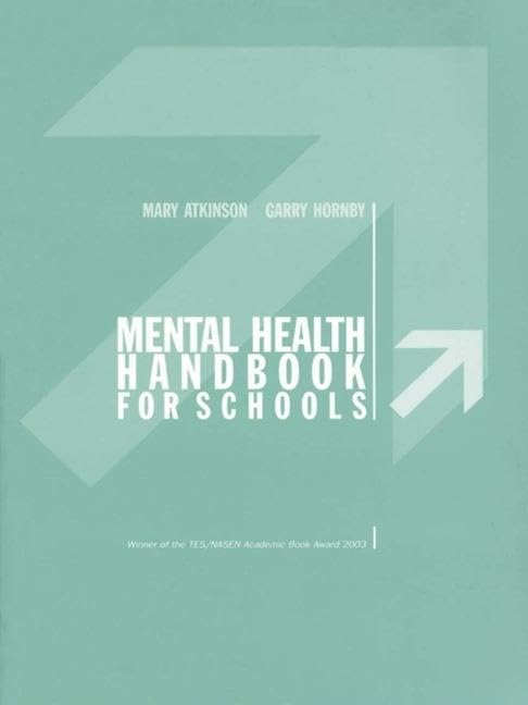 Mental Health Handbook for Schools Medicine