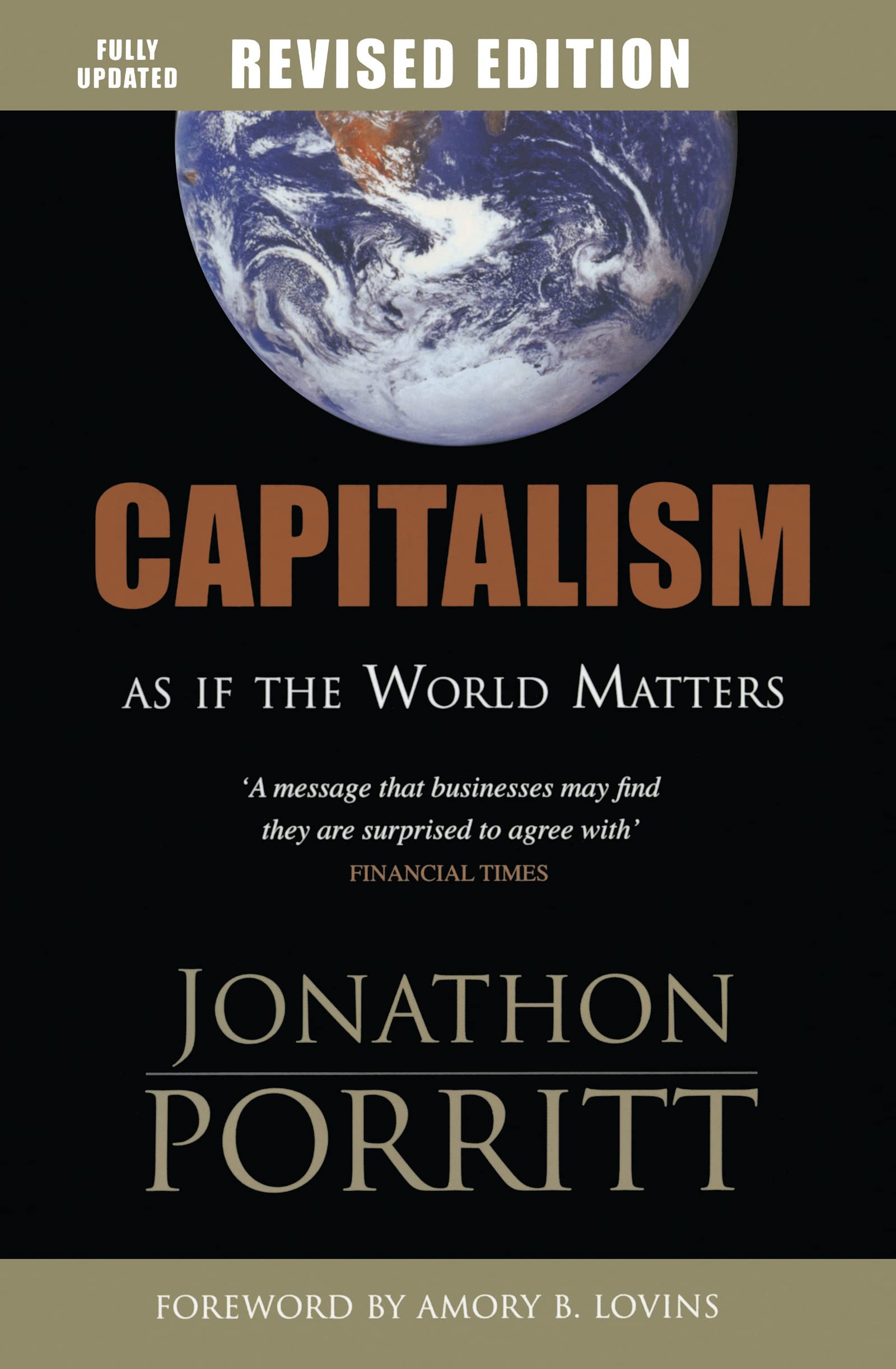 Capitalism as if the World Matters Business, Finance & Career