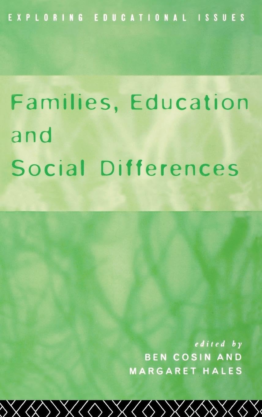 Product Image: Families, Education and Social Differences