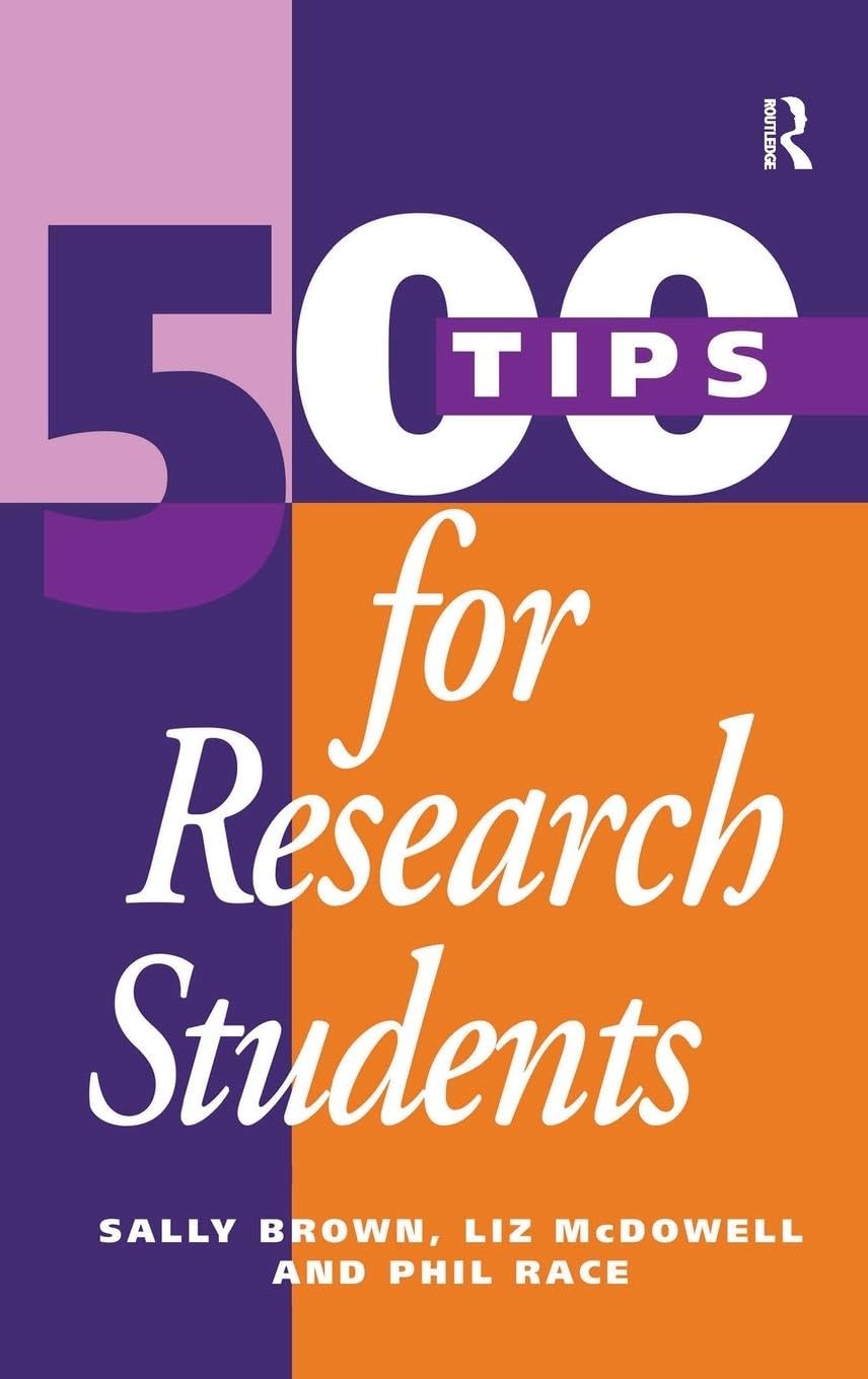 Product Image: 500 Tips for Research Students