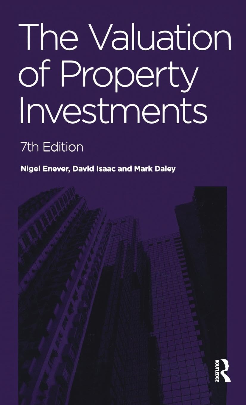 The Valuation of Property Investments Law