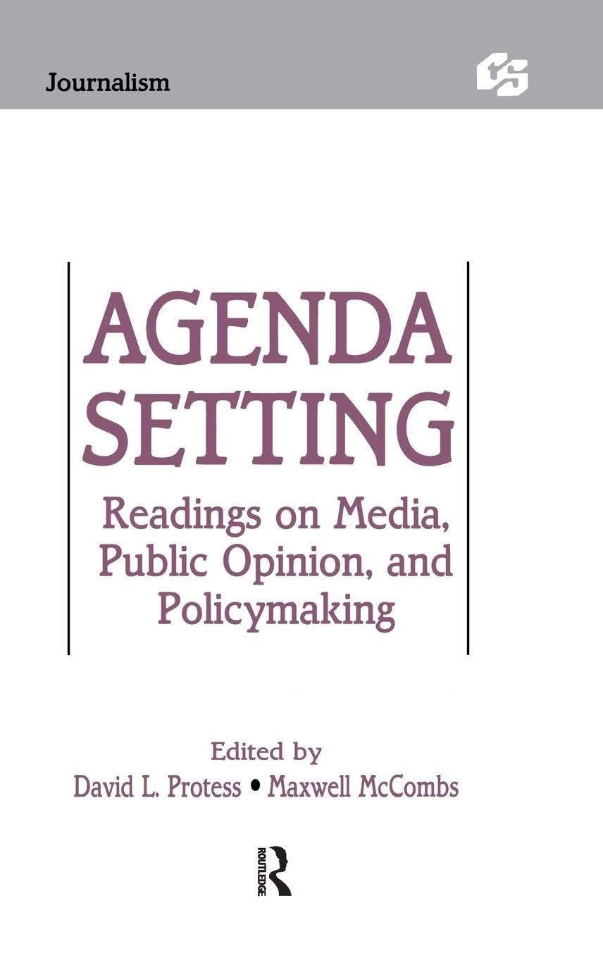 Agenda Setting Media & Communication
