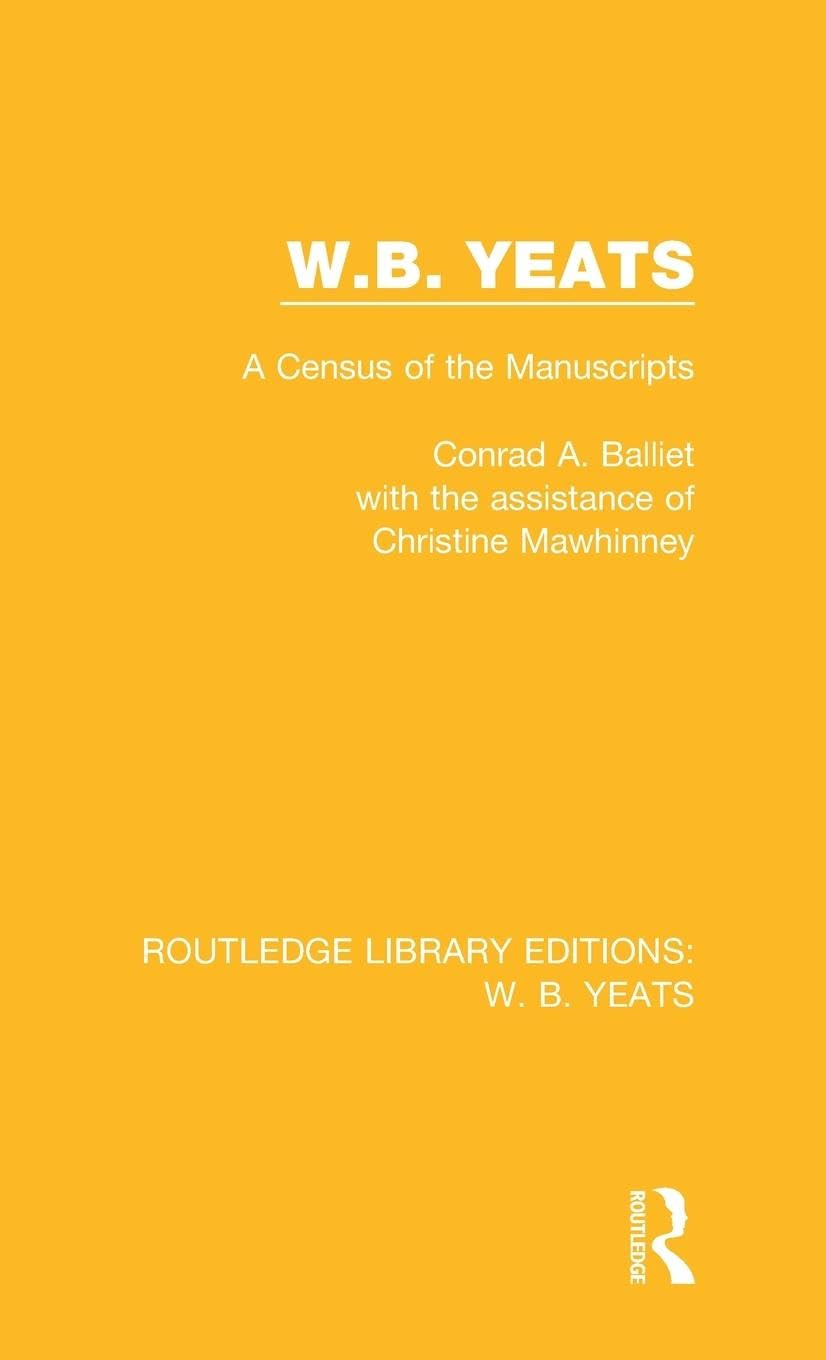 Product Image: W. B. Yeats