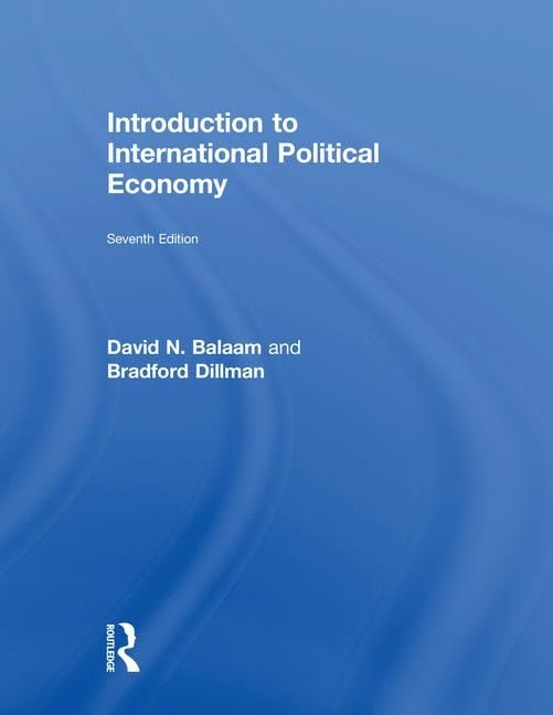 Introduction to International Political Economy book