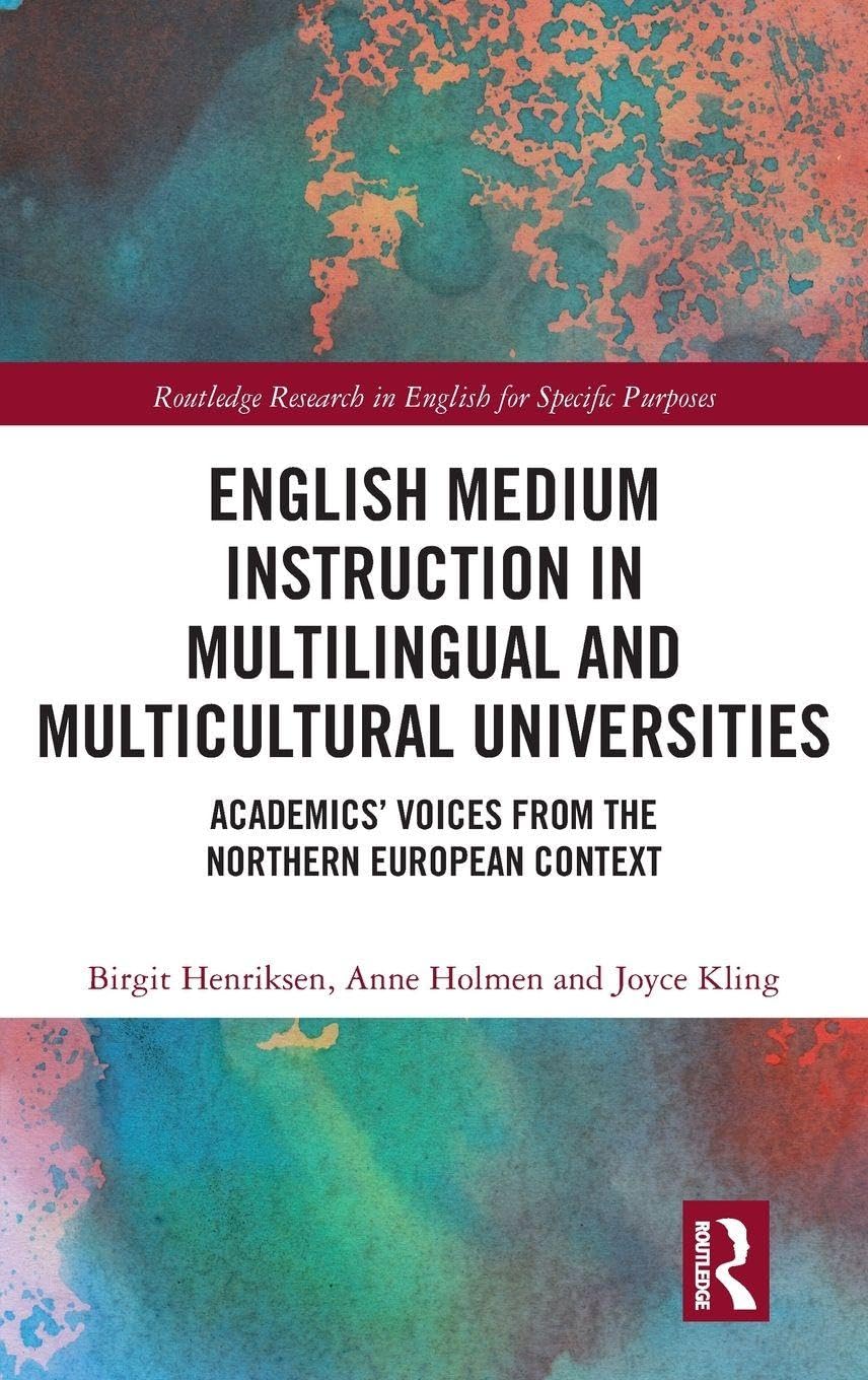 Product Image: English Medium Instruction in Multilingual and Multicultural Universities