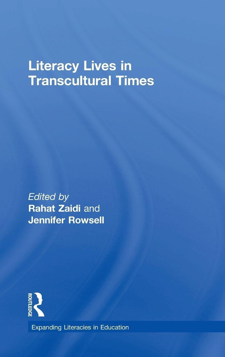 Literacy Lives in Transcultural Times Social Sciences