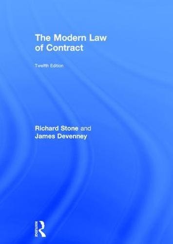 The Modern Law of Contract Law