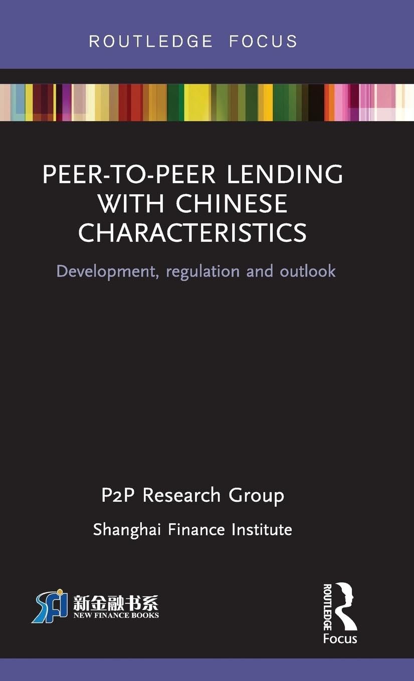Peer-to-Peer Lending with Chinese Characteristics Business, Finance & Career