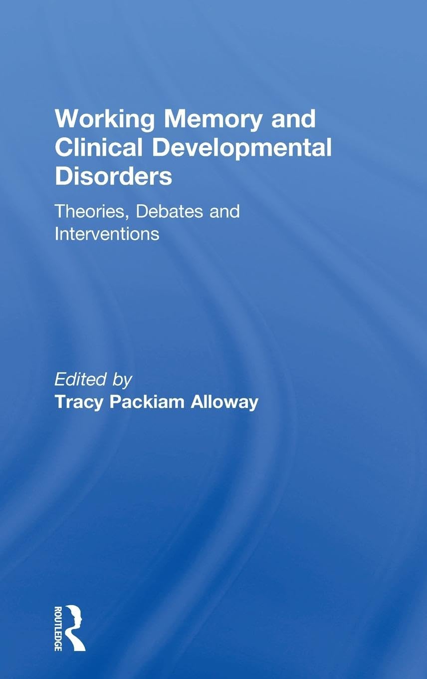 Product Image: Working Memory and Clinical Developmental Disorders