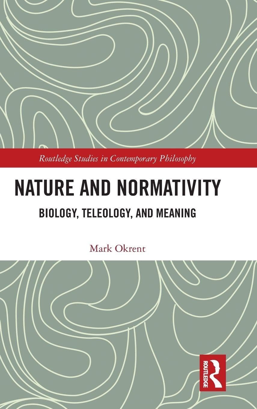 Product Image: Nature and Normativity