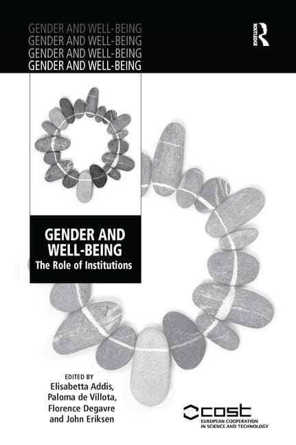 Gender and Well-Being: The Role of Institutions Medicine