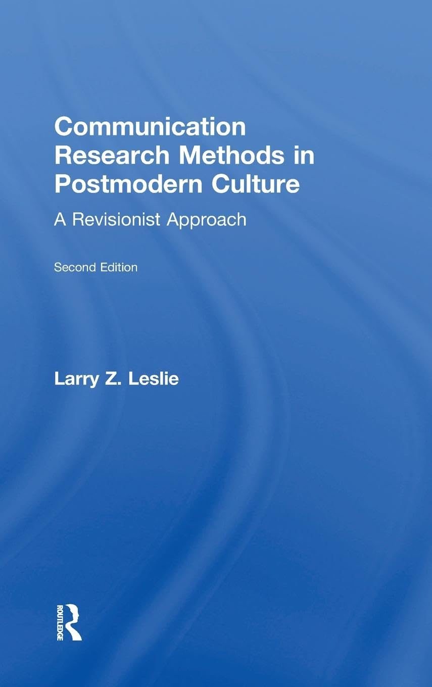 Product Image: Communication Research Methods in Postmodern Culture