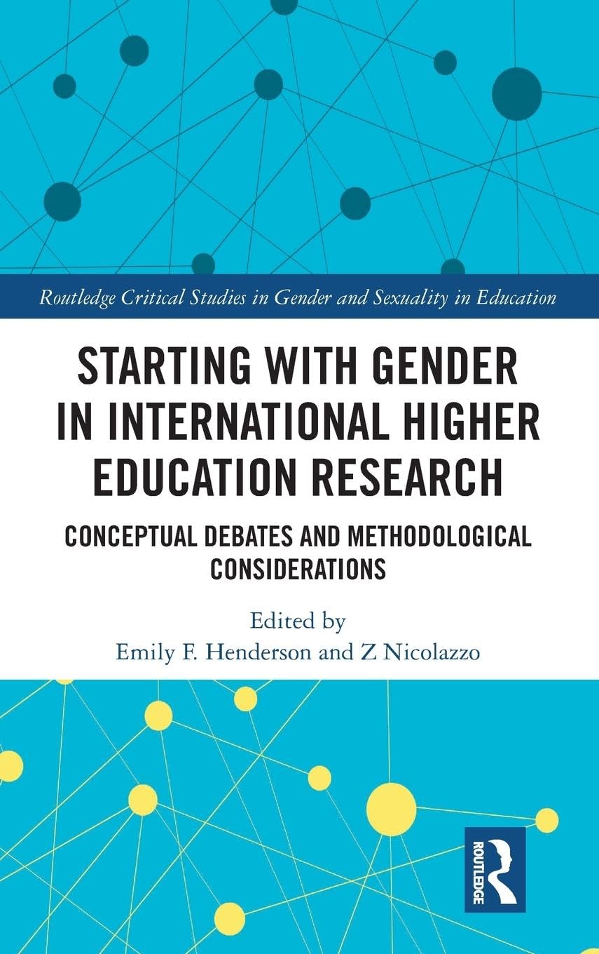 Starting with Gender in International Higher Education Research Natural Sciences