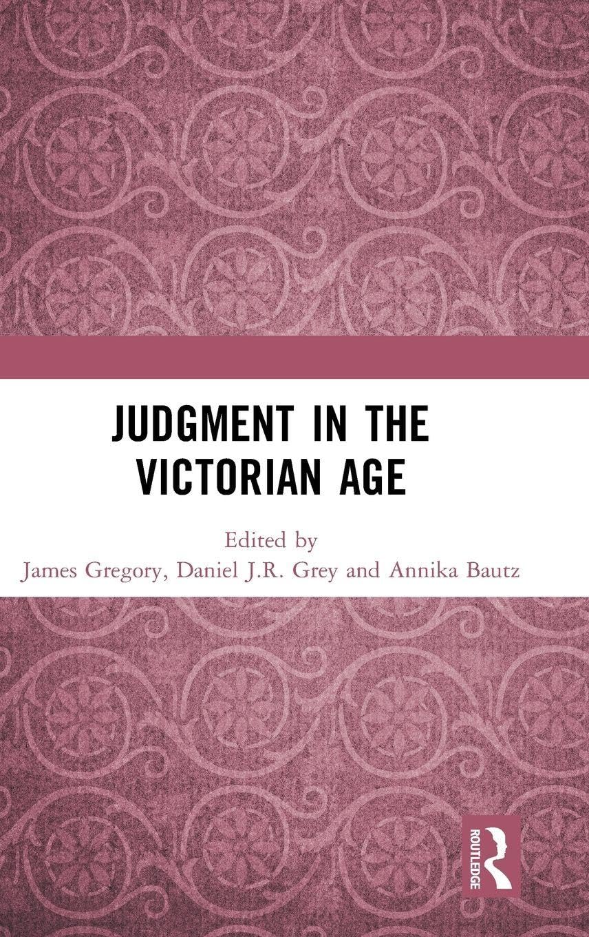Product Image: Judgment in the Victorian Age